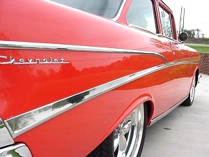 1957 CHEVY 210 POST 