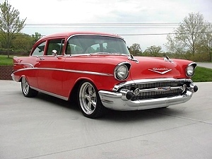 1957 CHEVY 210 POST 