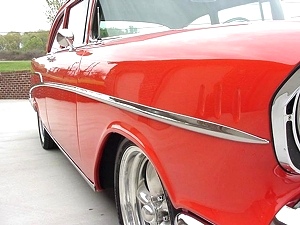 1957 CHEVY 210 POST 