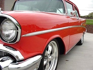 1957 CHEVY 210 POST 