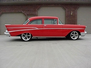 1957 CHEVY 210 POST 