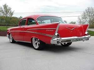 1957 CHEVY 210 POST 