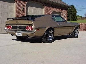 1972 FORD MUSTANG MACH 1 SOLD