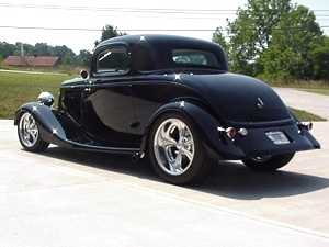1934 FORD 3W COUPE