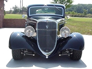 1934 FORD 3W COUPE