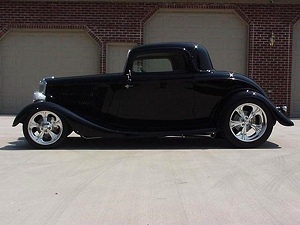 1934 FORD 3W COUPE