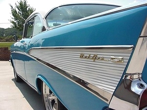 1957 CHEVY BEL-AIR TWO DOOR HARDTOP