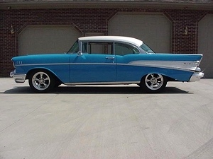 1957 CHEVY BEL-AIR TWO DOOR HARDTOP