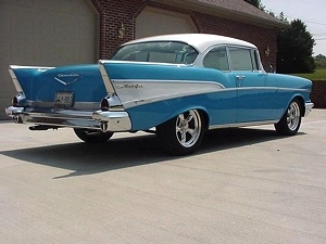 1957 CHEVY BEL-AIR TWO DOOR HARDTOP